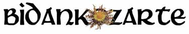 Logo de la revista Bidankozarte